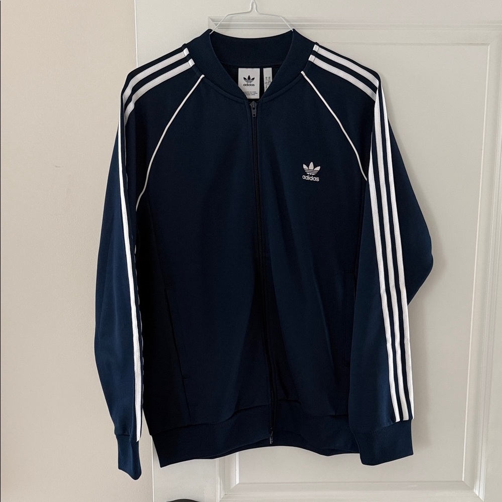 Adidas 3-Stripe Navy Track Jacket